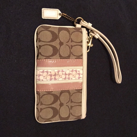 Coach wristlet